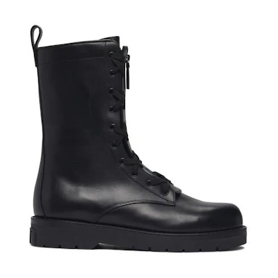 Valentino Garavani Combat Boots 'Black Ankle'