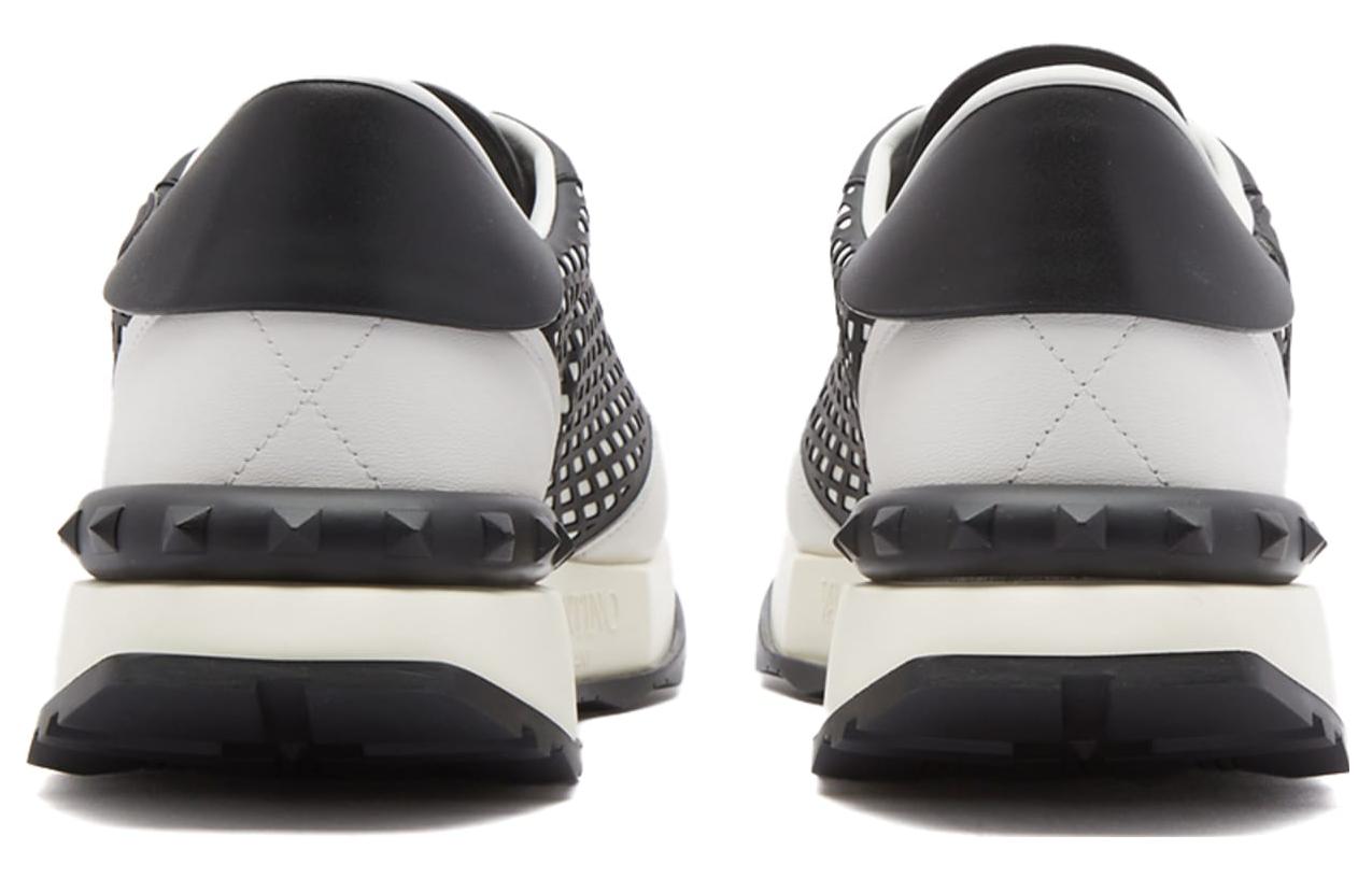 Valentino GARAVANI Low-Top Sneaker 'Black and White Fashion Strap' 圖 5