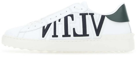 Valentino Garavani Low-Top Sneaker 'Green Black Logo Embossed' 1Y2S0830BAA7QD Valentino Garavani Low-Top Sneaker 'Green Black Logo Embossed' 1Y2S0830BAA7QD