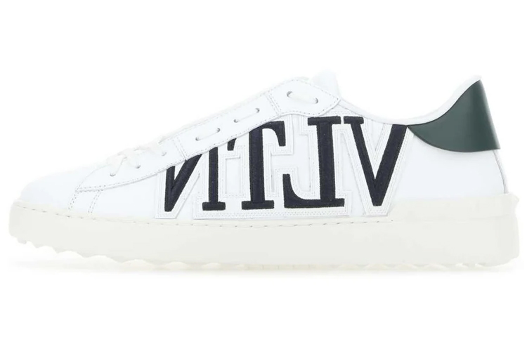 Valentino Garavani Low-Top Sneaker 'Green Black Logo Embossed' 1Y2S0830BAA7QD