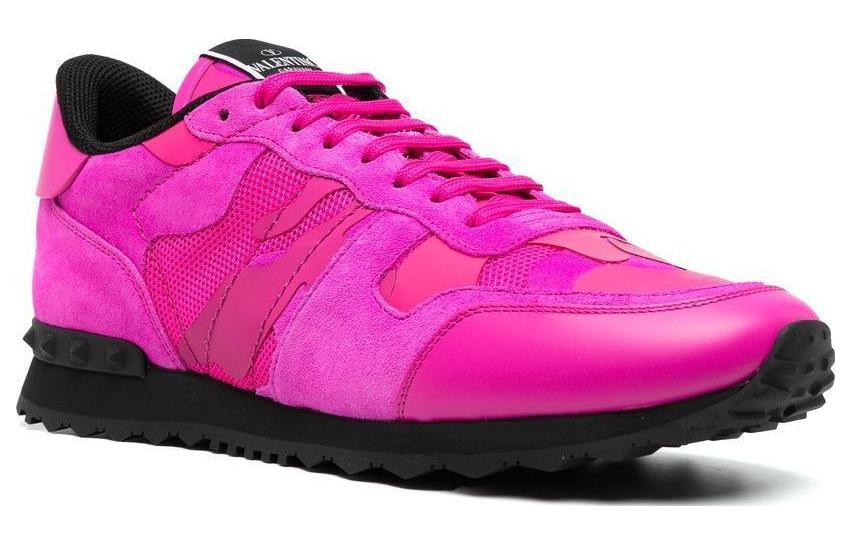 Valentino Garavani Low-Top Sneaker 'Pink Lace-Up' 圖 2