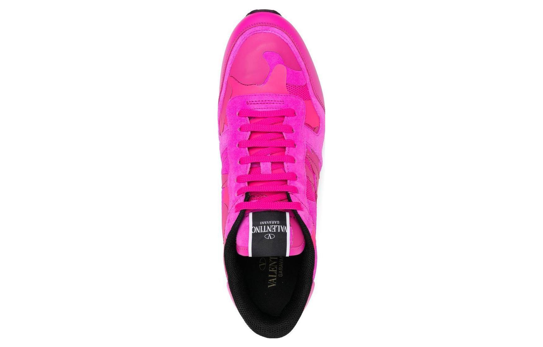 Valentino Garavani Low-Top Sneaker 'Pink Lace-Up' 圖 3