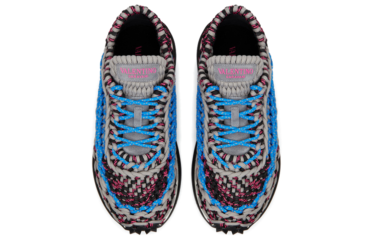 Valentino Garavani Low 'Blue Red' 圖 4