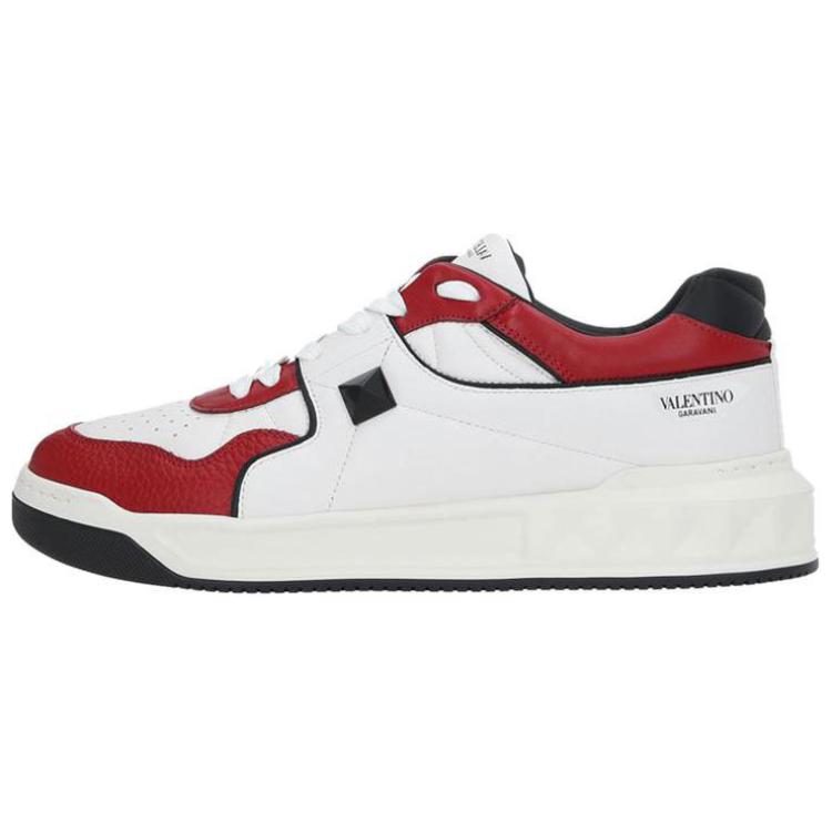 Valentino Garavani Low Top Sneaker 'White Red'