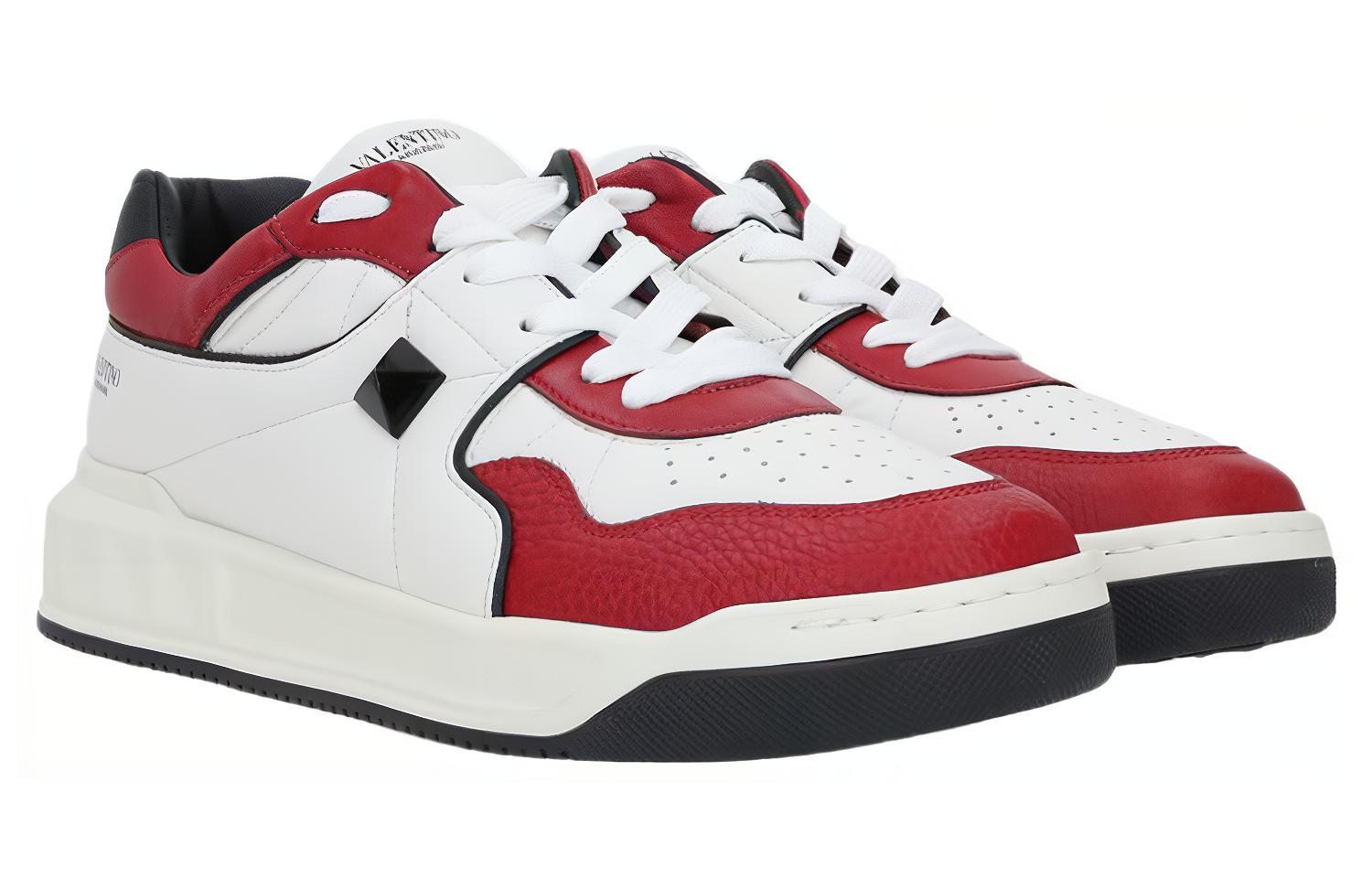 Valentino Garavani Low Top Sneaker 'White Red' 圖 3