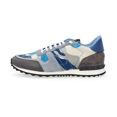 Valentino Garavani Rockrunner Camouflage Blue Grey