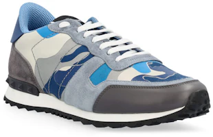 Lookbook Valentino Garavani Rockrunner Camouflage Blau Grau 1Y2S0723TCC7PX