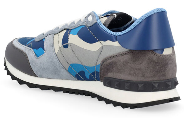 Shop Valentino Garavani Rockrunner Kamuflaj Biru Kelabu 1Y2S0723TCC7PX