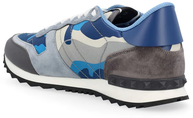 Valentino Garavani Rockrunner Kamuflaj Biru Kelabu 1Y2S0723TCC7PX Shop Valentino Garavani Rockrunner Kamuflaj Biru Kelabu 1Y2S0723TCC7PX