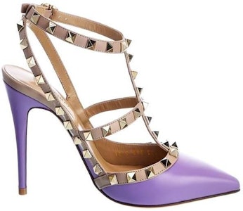 ヴァレンティノ ガラヴァーニ ロックスタッド レザー パンプス 82 パープル 2W2S0393VOD07ZPurple Buy ヴァレンティノ ガラヴァーニ ロックスタッド レザー パンプス 82 パープル 2W2S0393VOD07ZPurple