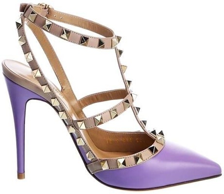 Valentino Garavani Rockstud 'Leather Pumps 82' 2W2S0393VOD07ZPurple Buy Valentino Garavani Rockstud 'Leather Pumps 82' 2W2S0393VOD07ZPurple