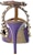 Valentino Garavani Rockstud 'Pam Kasut Kulit 82' 2W2S0393VOD07ZPurple