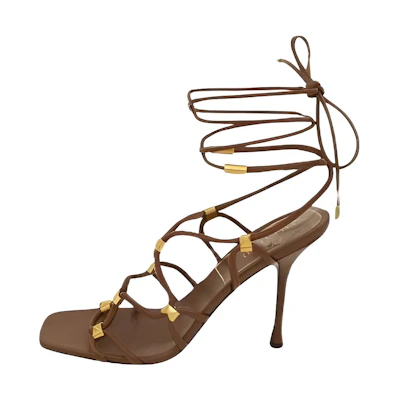 Valentino Garavani Rockstud Sandal 'Brown'