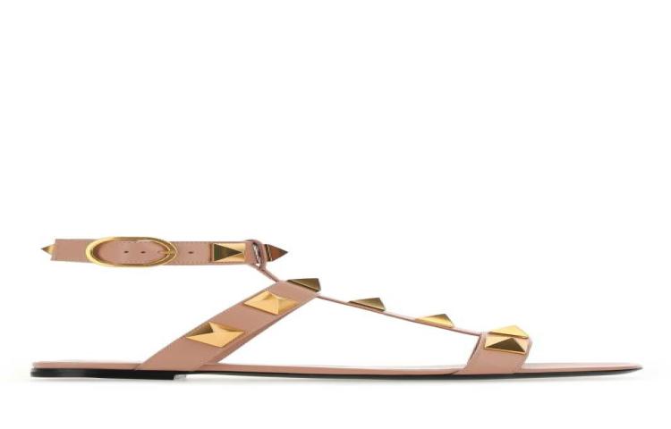 Valentino Garavani Roman Stud Sandals 'Powder Pink'