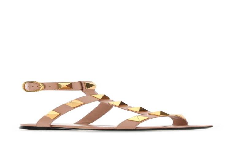 Valentino Garavani Roman Stud Sandals 'Powder Pink' 圖 2
