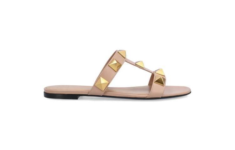 Valentino Garavani Slides 'Cinnamon Powder'