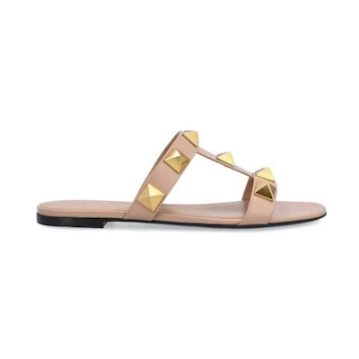 Valentino Garavani Slides 'Cinnamon Powder'