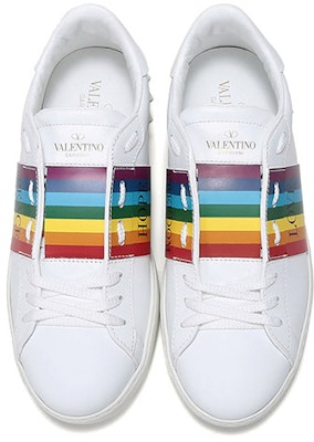 Valentino Garavani Sneaker 'Rainbow Stripes' RY2S0830ZANGU8 Shop Valentino Garavani Sneaker 'Rainbow Stripes' RY2S0830ZANGU8