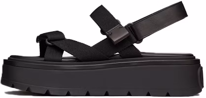 Valentino Garavani Uniqueform 'Black Strap Platform Sandals' VY2S0E09WJJ0NO Valentino Garavani Uniqueform 'Black Strap Platform Sandals' VY2S0E09WJJ0NO