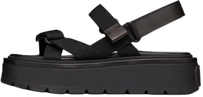Valentino Garavani Uniqueform 'Black Strap Platform Sandals' VY2S0E09WJJ0NO Valentino Garavani Uniqueform 'Black Strap Platform Sandals' VY2S0E09WJJ0NO