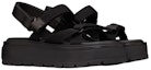 Lookbook Valentino Garavani Uniqueform 'Sandal Platform Hitam dengan Tali' VY2S0E09WJJ0NO