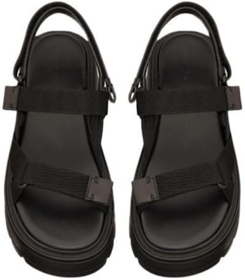 Valentino Garavani Uniqueform 'Sandal Platform Tali Hitam' VY2S0E09WJJ0NO Shop Valentino Garavani Uniqueform 'Sandal Platform Tali Hitam' VY2S0E09WJJ0NO