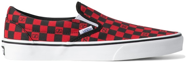 Valentino Garavani x Vans Classic Slip-On 'Checkerboard Red' VN000XW49Y1 Valentino Garavani x Vans Classic Slip-On 'Checkerboard Red' VN000XW49Y1