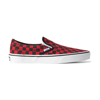 Valentino Garavani Vans Classic Slip-On 'Checkerboard Red'
