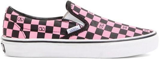 Valentino Garavani x Vans Classic Slip-On 'Checkerboard Pink' VN000XW46X7 Valentino Garavani x Vans Classic Slip-On 'Checkerboard Pink' VN000XW46X7