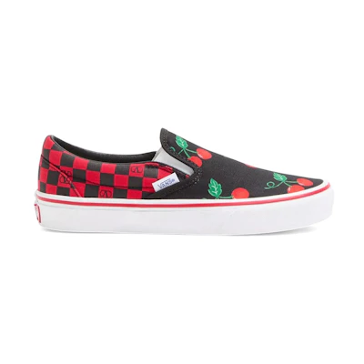 Valentino Garavani Vans Classic Slip-On 'Checkerboard Cherry Red'