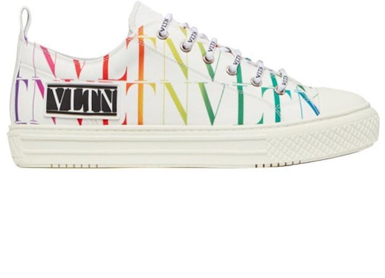 Valentino Giggies Low 'VLTN Times Allover Print - White Multi' VY2S0D57WEF-08V Order Valentino Giggies Low 'VLTN Times Allover Print - White Multi' VY2S0D57WEF-08V