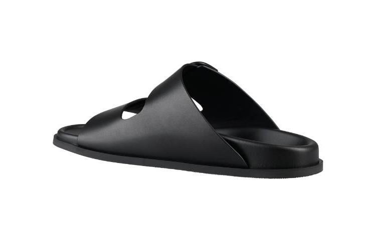 Shop Valentino 古驰橡胶GG拖鞋‘黑色’ S0G80UHE0NO