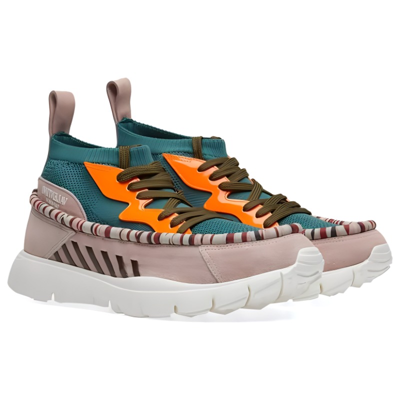 Order Valentino華倫天奴 舒適時尚 低幫 生活休閒鞋 男款 咖啡色