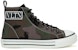 Snekers High-Top Kamuflaj Valentino 'Hijau Tentera' UY2S0D51USG34P
