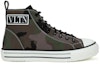 Order Snekers High-Top Kamuflaj Valentino 'Hijau Tentera' UY2S0D51USG34P