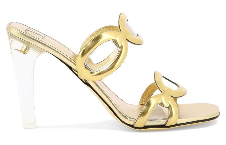 Valentino JW Anderson Nike Sandal 'Gold/Clear' 圖 2
