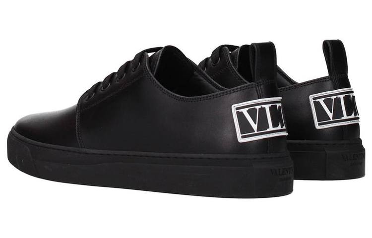 Valentino Lace-Up Sneakers 'Black' 圖 4