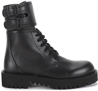 ヴァレンティノ レザー レースアップ ブーツ (黒) WY2S0E62JZI0NO Order ヴァレンティノ レザー レースアップ ブーツ (黒) WY2S0E62JZI0NO