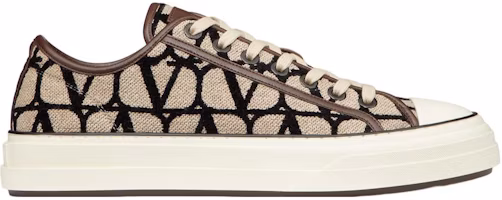 Order Sneakers Bassi in Pelle Valentino con Lacci ''Beige Nero'' 2Y0S0H02RWC6ZN