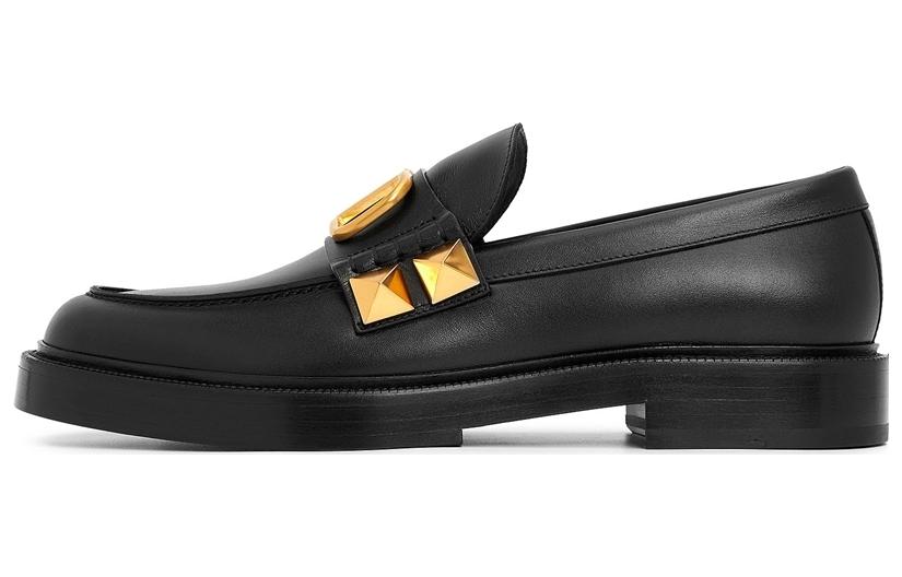 Valentino Leather Loafers 'Black' 1Y2S0F09ELI0NO