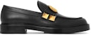 Valentino Kasut Loafers Kulit 'Hitam' 1Y2S0F09ELI0NO