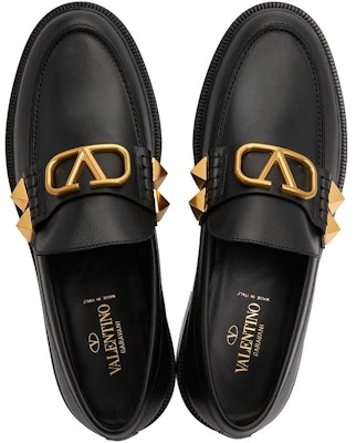 Valentino Leather Loafers 'Black' 1Y2S0F09ELI0NO Purchase Valentino Leather Loafers 'Black' 1Y2S0F09ELI0NO