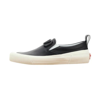 Valentino Leather Low-Top 'Black Fashion'