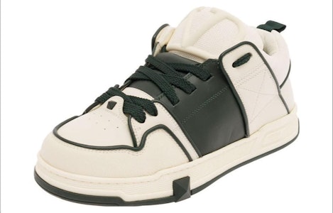 Valentino華倫天奴 皮革 圓頭繫帶 低幫 生活休閒鞋 男款 白色 Shop Valentino華倫天奴 皮革 圓頭繫帶 低幫 生活休閒鞋 男款 白色