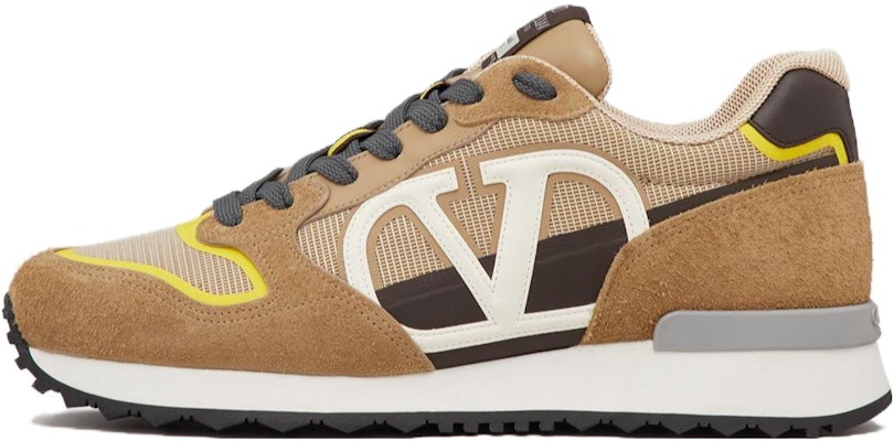 Valentino Leather Low 'Bicolor Beige' 3Y2S0H17TAEMJQ Buy Valentino Leather Low 'Bicolor Beige' 3Y2S0H17TAEMJQ