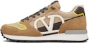 Buy Valentino Leather Low 'Bicolor Beige' 3Y2S0H17TAEMJQ