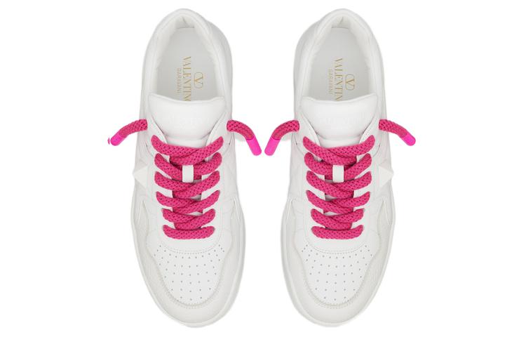 Valentino Leather Low Top 'White Pink' 圖 4