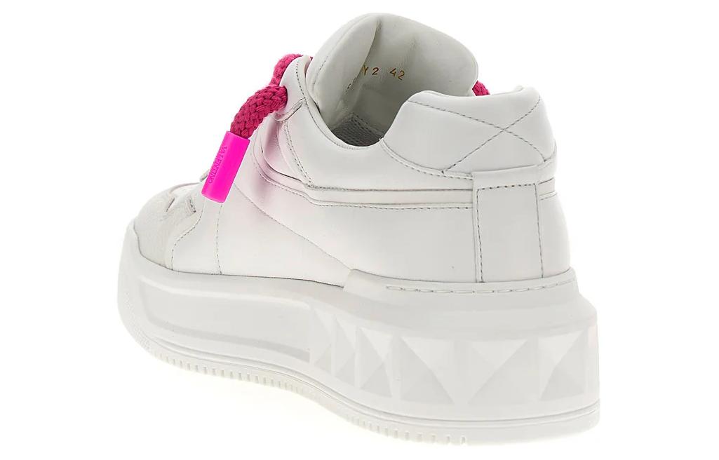 Valentino Leather Low Top 'White Pink' 圖 5