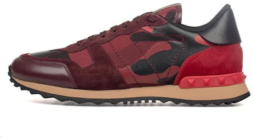 Valentino Leather Minimalist Low-Top Casual Sneakers Red LY2S0723TCCR30 Valentino Leather Minimalist Low-Top Casual Sneakers Red LY2S0723TCCR30
