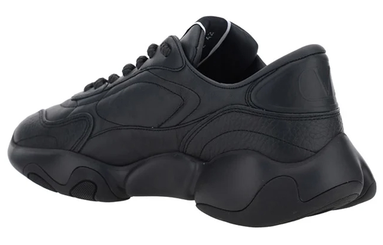 Valentino Leather Sneaker 'Black Fashion CMFT' 圖 4